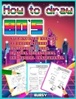 How to Draw 80s: Step-by-step drawing ad coloring book By Bubsy Publishing Cover Image