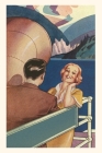 Vintage Journal Couple on Deck of an Ocean Liner Travel Poster By Found Image Press (Producer) Cover Image