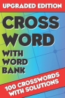 Crossword with Word Bank: Crossword Puzzle Books for Adults, Large Print Crosswords, Crossword for Men and Women, Challenging Crossword Puzzles By Claire Shepherd Cover Image