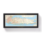 NYC Map 1,000 Piece Panoramic Puzzle Cover Image