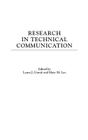 Research in Technical Communication (Contemporary Studies in Technical Communication) By Laura J. Gurak (Editor), Mary M. Lay (Editor) Cover Image