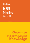 KS3 Maths Year 8: Organise and retrieve your knowledge: Ideal for Year 8 Cover Image