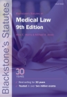 Blackstone's Statutes on Medical Law By Anne E. Morris (Editor), Michael A. Jones (Editor) Cover Image