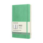 Moleskine 2022 Weekly Planner, 12M, Large, Ice Green, Soft Cover (5 x 8.25) By Moleskine Cover Image