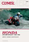 Honda ATC250R Singles 81-84 Cover Image