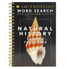 Smithsonian Word Search Natural History: Earth's Treasures (Brain Busters) By Parragon Books (Editor), Smithsonian (Photographer), Cynthia Fliege (Designed by) Cover Image