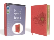 Niv, Premium Gift Bible, Youth Edition, Leathersoft, Coral, Red Letter Edition, Comfort Print: The Perfect Bible for Any Gift-Giving Occasion Cover Image