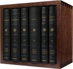 ESV Reader's Bible, Six-Volume Set: With Chapter and Verse Numbers (Cowhide Over Board with Walnut Slipcase): With Chapter and Verse Numbers  Cover Image
