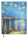 Vincent van Gogh: Starry Night over the Rhône (Blank Sketch Book) (Luxury Sketch Books #2) Cover Image