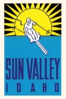 Vintage Journal Sun Valley, Skier Graphic Poster By Found Image Press (Producer) Cover Image