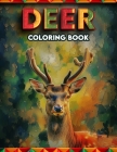Deer coloring book: Beautiful & Relaxing Deer's with animal themes, clear and diverse images, many different genres.colouring For All ages Cover Image
