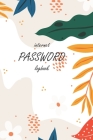 Internet Password Logbook: Password Logbook, Internet Password Organizer, Hand drawn floral Design By Au Ban Cover Image