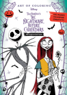 Art of Coloring: Disney Tim Burton's The Nightmare Before Christmas By Disney Books Cover Image
