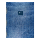 Cal 2023- Denim Large Daily Weekly Monthly Planner By TF Publishing (Created by) Cover Image