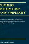Numbers, Information and Complexity Cover Image