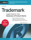 Trademark: Legal Care for Your Business & Product Name By Stephen Fishman Cover Image