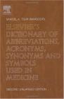 Elsevier's Dictionary of Abbreviations, Acronyms, Synonyms and Symbols Used in Medicine: Second, Enlarged Edition By S. a. Tsur Cover Image