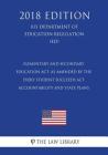 Elementary and Secondary Education Act, as Amended by the Every Student Succeeds Act - Accountability and State Plans (US Department of Education Regu By The Law Library Cover Image