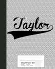 Graph Paper 5x5: TAYLOR Notebook By Weezag Cover Image