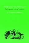 Parmenides and Empedocles By Stanley Lombardo (Editor) Cover Image