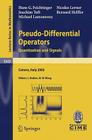 Pseudo-Differential Operators: Quantization and Signals By Luigi Rodino (Editor), Hans G. Feichtinger, M. W. Wong (Editor) Cover Image