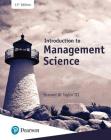 Introduction to Management Science Cover Image