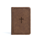 CSB Large Print Compact Reference Bible, Brown Leathertouch By CSB Bibles by Holman (Editor) Cover Image