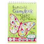 Inspirational Coloring Book for Girls Cover Image