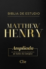 Rvr Biblia de Estudio Matthew Henry, Leathersoft, Negro, Con Índice By Matthew Henry, Alfonso Ropero (Editor) Cover Image