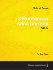 3 Romances sans paroles Op.17 - For Solo Piano (1878) Cover Image
