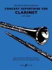 Concert Repertoire for Clarinet (Faber Edition: Concert Repertoire) By Paul Harris (Arranged by), Emma Johnson (Arranged by) Cover Image
