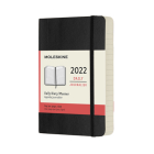 Moleskine 2022  Daily Planner, 12M, Pocket, Black, Soft Cover (3.5 x 5.5) Cover Image