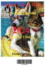 Funny Cats & Dogs Calendar & Book 2024. Stories for Children & Adults Cover Image