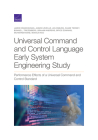 Universal Command and Control Language Early System Engineering: Performance Effects of a Universal Command and Control Standard Cover Image