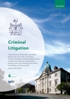 Criminal Litigation (Law Society of Ireland Manuals) By Maura Butler (Editor) Cover Image