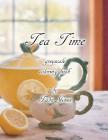 Tea Time Greyscale Coloring Book Cover Image
