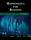 Mathematics for Business By Gary Bronson, Richard Bronson, Maureen Kieff Cover Image