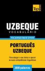 Vocabulário Português-Uzbeque - 3000 palavras mais úteis Cover Image