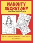 Naughty Secretary Adult Coloring Book By Marcysia Publishing Cover Image
