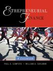 Entrepreneurial Finance: A Casebook By Paul A. Gompers, William Sahlman Cover Image
