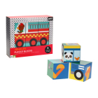 Vehicles Puzzle Blocks By Petit Collage Cover Image