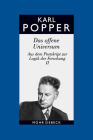 Karl R. Popper-Gesammelte Werke: Band 8: Das Offene Universum By Bartley (Editor), Eva Schiffer (Translator) Cover Image