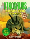 Dinosaur Activity Book By Harper Hall Cover Image