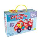 Fire Truck Pups Floor Puzzle By Mindware (Created by) Cover Image