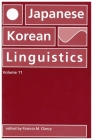 Japanese/Korean Linguistics, Volume 11 Cover Image