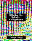 16 Letter Size Digital Art Collage Paper Cover Image