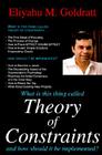 What Is This Thing Called Theory of Constraints By Eliyahu M. Goldratt Cover Image