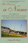 The Power of a Name: The Origin of Professional Sports Team Nicknames and Their Most Valuable Players Cover Image