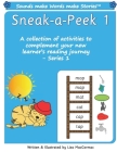 Sneak-a-Peek 1: Sounds make Words make Stories, Teaching Resource, Series 1 By Lisa Maccormac Cover Image