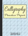 Calligraphy Practice Paper Notebook 2: Slanted Graph Grid for Script Handwriting By Bizcom USA Cover Image